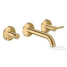   Hansgrohe AXOR ONE falsík alatti mosdó csaptelep 16 cm-es kifolyóval, polírozott arany hatású 48150990