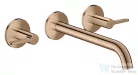 Hansgrohe AXOR ONE falsík alatti mosdó csaptelep 22 cm-es kifolyóval, polírozott vörös arany hatású 48160300