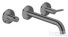 Hansgrohe AXOR ONE falsík alatti mosdó csaptelep 22 cm-es kifolyóval, polírozott fekete króm 48160330