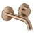 Hansgrohe AXOR ONE falsík alatti mosdó csaptelep 16 cm-es kifolyóval, polírozott vörös arany hatású 48170300