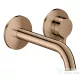 Hansgrohe AXOR ONE falsík alatti mosdó csaptelep 16 cm-es kifolyóval, polírozott vörös arany hatású 48170300