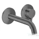 Hansgrohe AXOR ONE falsík alatti mosdó csaptelep 16 cm-es kifolyóval, szálcsiszolt fekete króm 48170340
