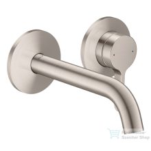   Hansgrohe AXOR ONE falsík alatti mosdó csaptelep 16 cm-es kifolyóval, rozsdamentes acél hatású 48170800