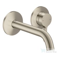   Hansgrohe AXOR ONE falsík alatti mosdó csaptelep 16 cm-es kifolyóval, szálcsiszolt nikkel 48170820