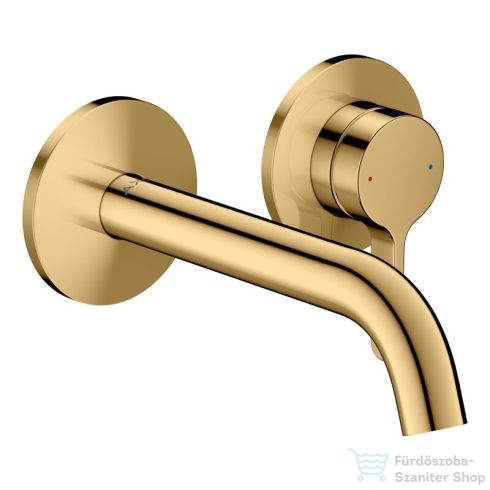 Hansgrohe AXOR ONE falsík alatti mosdó csaptelep 16 cm-es kifolyóval, polírozott arany hatású 48170990
