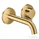 Hansgrohe AXOR ONE falsík alatti mosdó csaptelep 16 cm-es kifolyóval, polírozott arany hatású 48170990