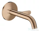 Hansgrohe AXOR ONE Select falsík alatti mosdó csaptelep 16 cm-es kifolyóval, polírozott vörös arany hatású 48180300