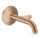 Hansgrohe AXOR ONE Select falsík alatti mosdó csaptelep 16 cm-es kifolyóval, szálcsiszolt vörös arany hatású 48180310
