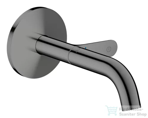 Hansgrohe AXOR ONE Select falsík alatti mosdó csaptelep 16 cm-es kifolyóval, polírozott fekete króm 48180330
