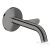 Hansgrohe AXOR ONE Select falsík alatti mosdó csaptelep 16 cm-es kifolyóval, polírozott fekete króm 48180330