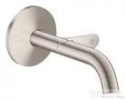 Hansgrohe AXOR ONE Select falsík alatti mosdó csaptelep 16 cm-es kifolyóval, rozsdamentes acél hatású 48180800