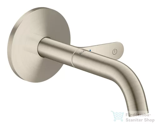 Hansgrohe AXOR ONE Select falsík alatti mosdó csaptelep 16 cm-es kifolyóval, szálcsiszolt nikkel 48180820