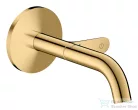 Hansgrohe AXOR ONE Select falsík alatti mosdó csaptelep 16 cm-es kifolyóval, polírozott arany hatású 48180990