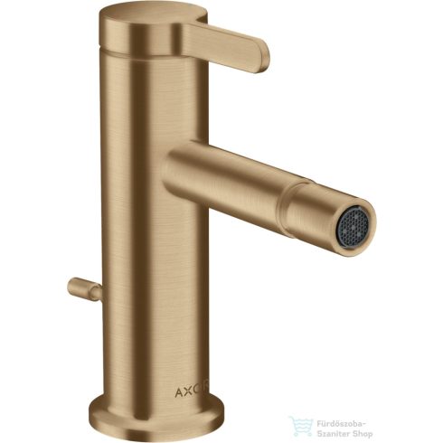 Hansgrohe AXOR ONE bidé csaptelep automata leeresztővel,szálcsiszolt bronz 48210140