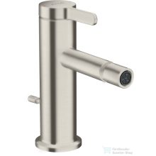   Hansgrohe AXOR ONE bidé csaptelep automata leeresztővel,rozsdamentes acél hatású 48210800
