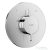 Hansgrohe AXOR ONE falsík alatti kád/zuhany csaptelep alaptest nélkül, króm 48415000