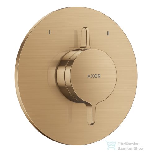 Hansgrohe AXOR ONE falsík alatti kád/zuhany csaptelep alaptest nélkül, szálcsiszolt bronz 48415140