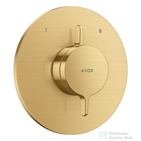 Hansgrohe AXOR ONE falsík alatti kád/zuhany csaptelep alaptest nélkül, szálcsiszolt arany hatású 48415250