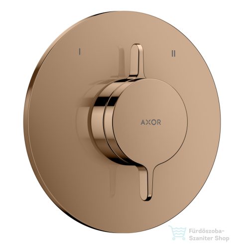 Hansgrohe AXOR ONE falsík alatti kád/zuhany csaptelep alaptest nélkül, polírozott vörös arany hatású 48415300