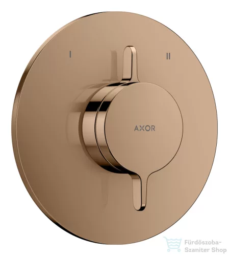Hansgrohe AXOR ONE falsík alatti kád/zuhany csaptelep alaptest nélkül, polírozott vörös arany hatású 48415300