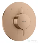 Hansgrohe AXOR ONE falsík alatti kád/zuhany csaptelep alaptest nélkül, szálcsiszolt vörös arany hatású 48415310