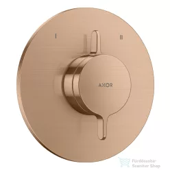   Hansgrohe AXOR ONE falsík alatti kád/zuhany csaptelep alaptest nélkül, szálcsiszolt vörös arany hatású 48415310
