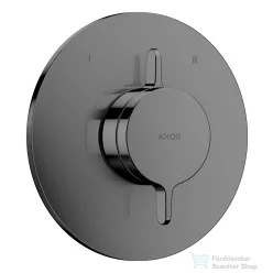   Hansgrohe AXOR ONE falsík alatti kád/zuhany csaptelep alaptest nélkül, polírozott fekete króm 48415330