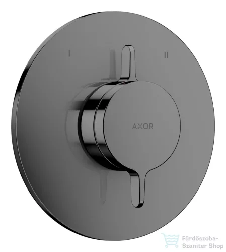 Hansgrohe AXOR ONE falsík alatti kád/zuhany csaptelep alaptest nélkül, polírozott fekete króm 48415330