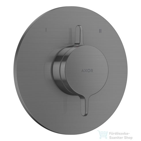 Hansgrohe AXOR ONE falsík alatti kád/zuhany csaptelep alaptest nélkül, szálcsiszolt fekete króm 48415340