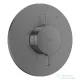 Hansgrohe AXOR ONE falsík alatti kád/zuhany csaptelep alaptest nélkül, szálcsiszolt fekete króm 48415340