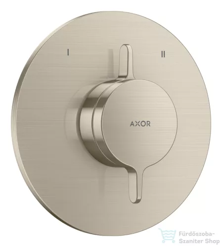 Hansgrohe AXOR ONE falsík alatti kád/zuhany csaptelep alaptest nélkül, szálcsiszolt nikkel 48415820