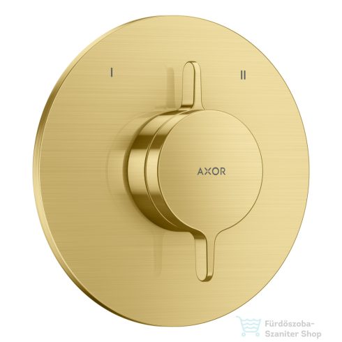 Hansgrohe AXOR ONE falsík alatti kád/zuhany csaptelep alaptest nélkül, szálcsiszolt sárgaréz 48415950