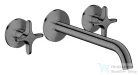 Hansgrohe AXOR ONE falsík alatti mosdó csaptelep 22 cm-es kifolyóval, polírozott fekete króm 48430330