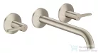 Hansgrohe AXOR ONE falsík alatti mosdó csaptelep 22 cm-es kifolyóval, szálcsiszolt nikkel 48431820