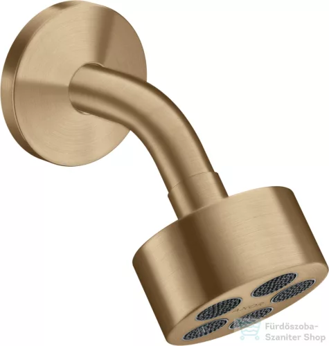 Hansgrohe AXOR ONE Ecosmart fejzuhany zuhanykarral,1 jet,szálcsiszolt bronz 48490140