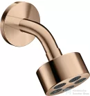 Hansgrohe AXOR ONE Ecosmart fejzuhany zuhanykarral,1 jet,polírozott vörös arany hatású 48490300