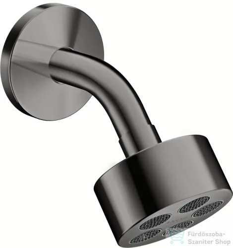 Hansgrohe AXOR ONE Ecosmart fejzuhany zuhanykarral,1 jet,polírozott fekete króm 48490330