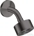 Hansgrohe AXOR ONE Ecosmart fejzuhany zuhanykarral,1 jet,szálcsiszolt fekete króm 48490340