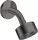 Hansgrohe AXOR ONE Ecosmart fejzuhany zuhanykarral,1 jet,szálcsiszolt fekete króm 48490340