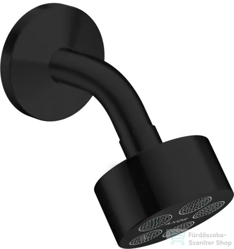 Hansgrohe AXOR ONE Ecosmart fejzuhany zuhanykarral,1 jet, matt fekete 48490670