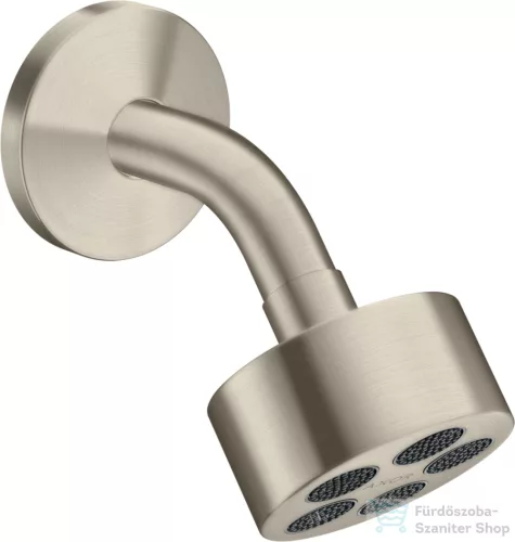 Hansgrohe AXOR ONE Ecosmart fejzuhany zuhanykarral,1 jet,szálcsiszolt nikkel 48490820