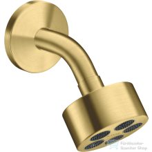   Hansgrohe AXOR ONE Ecosmart fejzuhany zuhanykarral,1 jet,szálcsiszolt sárgaréz hatású 48490950