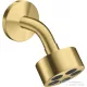 Hansgrohe AXOR ONE Ecosmart fejzuhany zuhanykarral,1 jet,szálcsiszolt sárgaréz hatású 48490950
