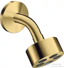 Hansgrohe AXOR ONE Ecosmart fejzuhany zuhanykarral,1 jet,polírozott arany hatású 48490990