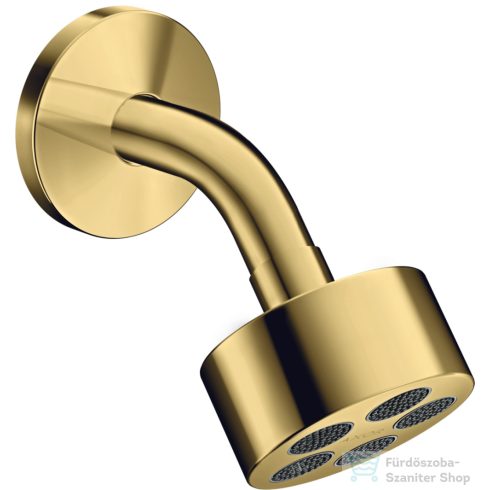 Hansgrohe AXOR ONE Ecosmart fejzuhany zuhanykarral,1 jet,polírozott arany hatású 48490990