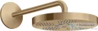 Hansgrohe AXOR ONE 280 fejzuhany zuhanykarral,1 jet,szálcsiszolt bronz 48491140