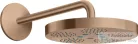 Hansgrohe AXOR ONE 280 fejzuhany zuhanykarral,1 jet,szálcsiszolt vörös arany hatású 48491310