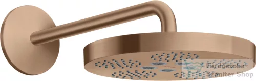 Hansgrohe AXOR ONE 280 fejzuhany zuhanykarral,1 jet,szálcsiszolt vörös arany hatású 48491310