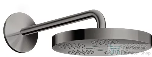 Hansgrohe AXOR ONE 280 fejzuhany zuhanykarral,1 jet,polírozott fekete króm 48491330