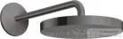 Hansgrohe AXOR ONE 280 fejzuhany zuhanykarral,1 jet,szálcsiszolt fekete króm 48491340